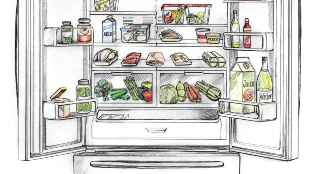 Βασικοί κανόνες για την τοποθέτηση τροφίμων στο ψυγείο συντήρησης